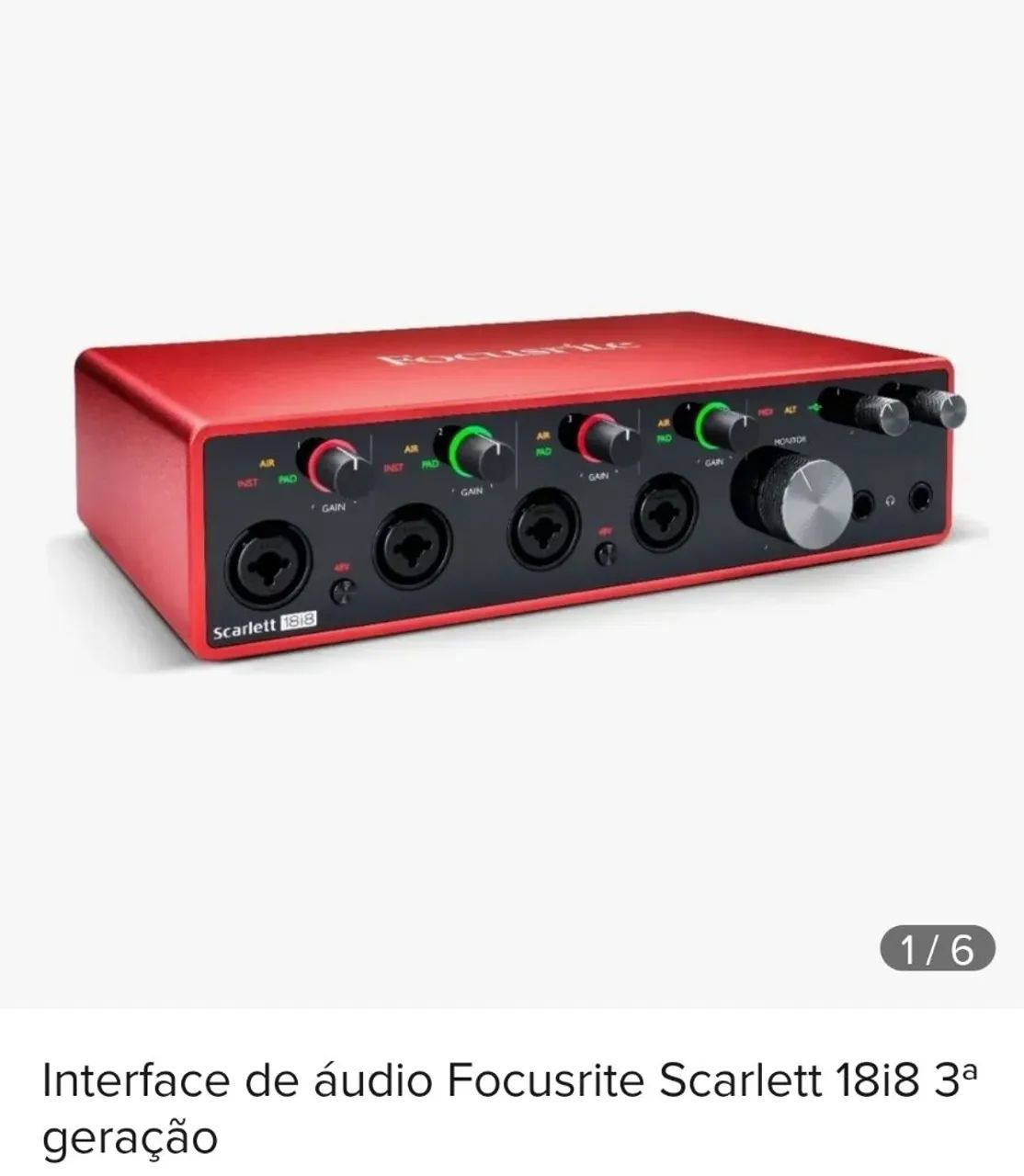  Scarlet 18i8 + Ada 8000 - Foto 2