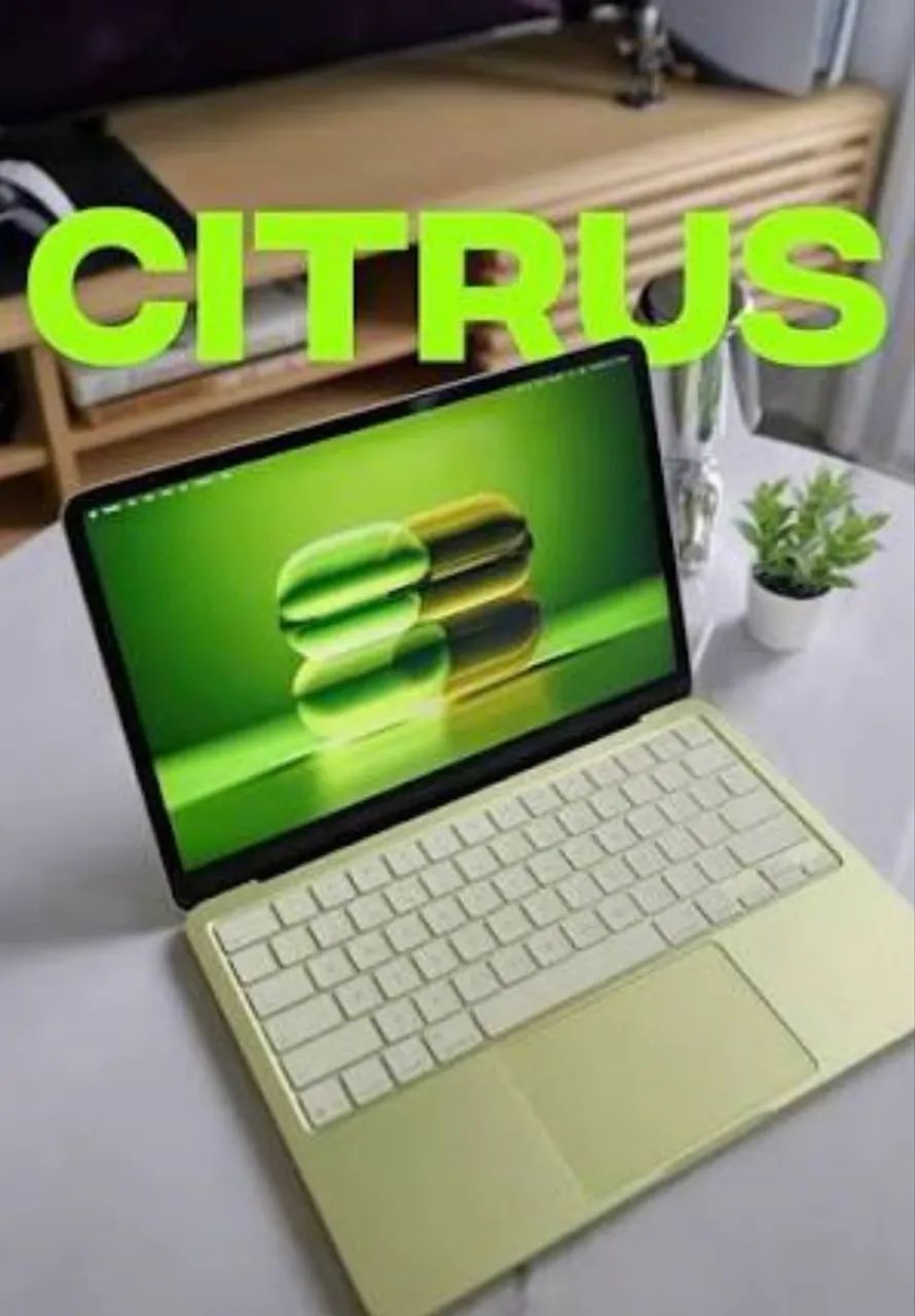 MacBook Neo 256gb Citrus lindo com nota 1 mês de uso - Notebooks