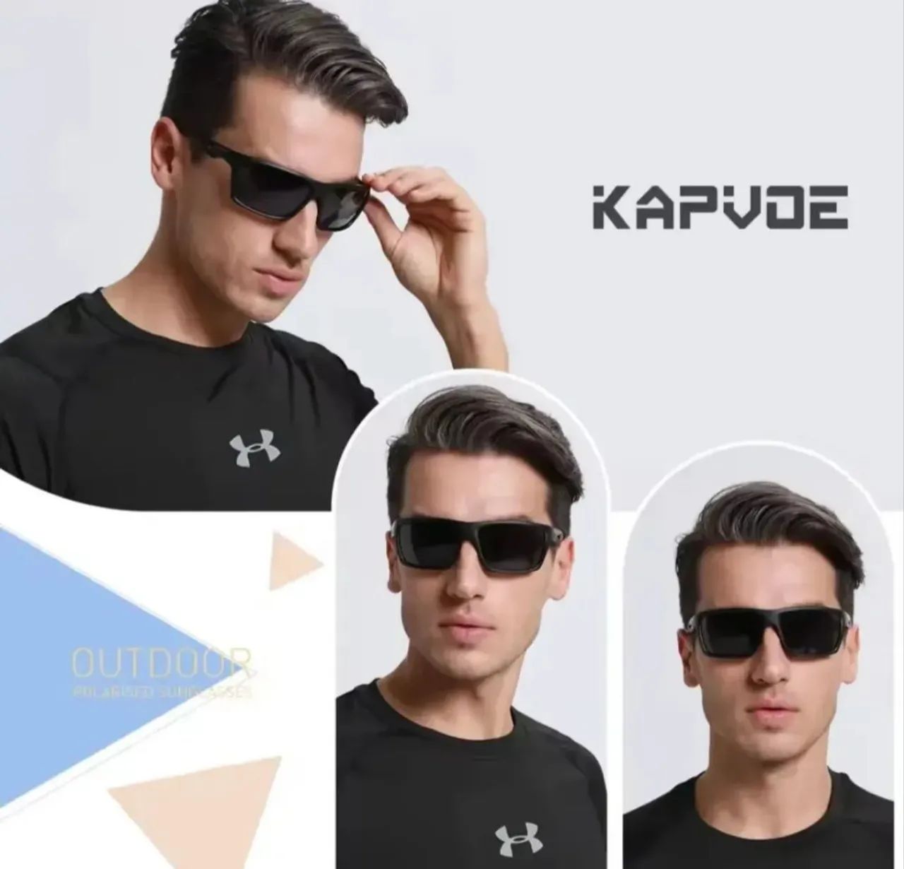 Óculos Esportivos Polarizados  Kapvoe - Foto 4