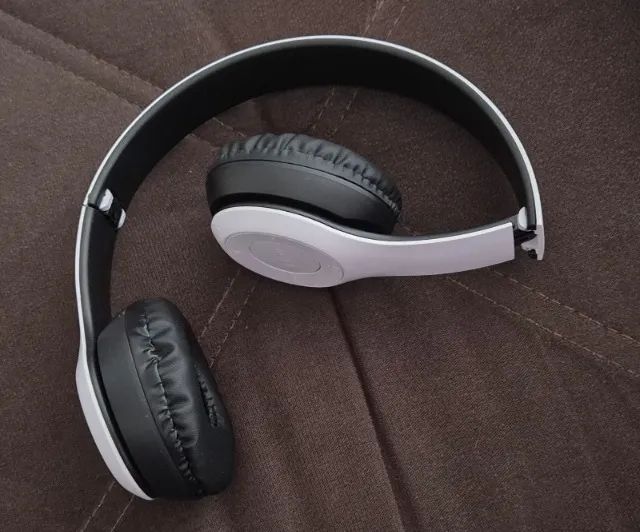 Fone P47 bluetooth branco novo - Foto 3