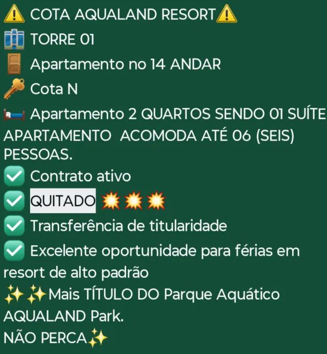 Aqualand Resort 