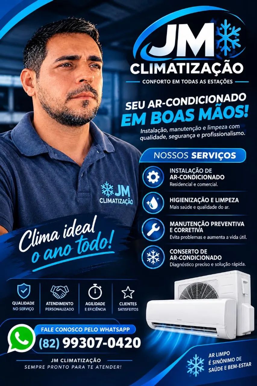 Higienização de ar condicionado 