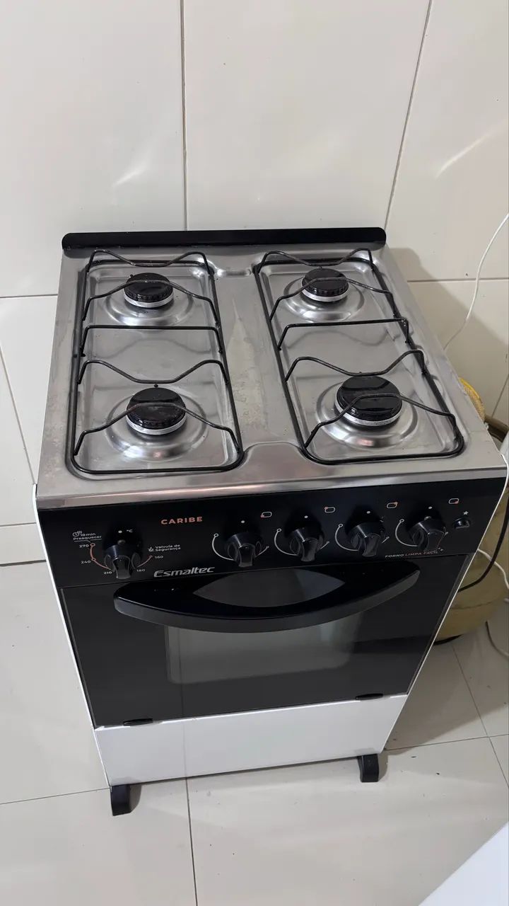Fogão Esmaltec 4 bocas 