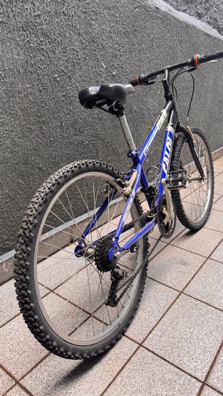 Bike Bicicleta Caloi Aro 24 Polegadas Com Marcha  - Foto 2