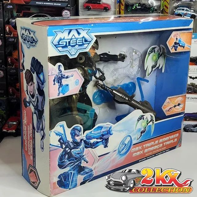Max Steel - Max Ameaça Tripla - 2014 - Na Caixa - Foto 5
