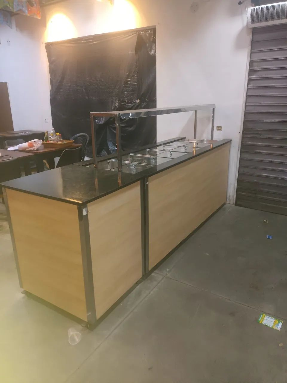 Buffet quente 12 cubas