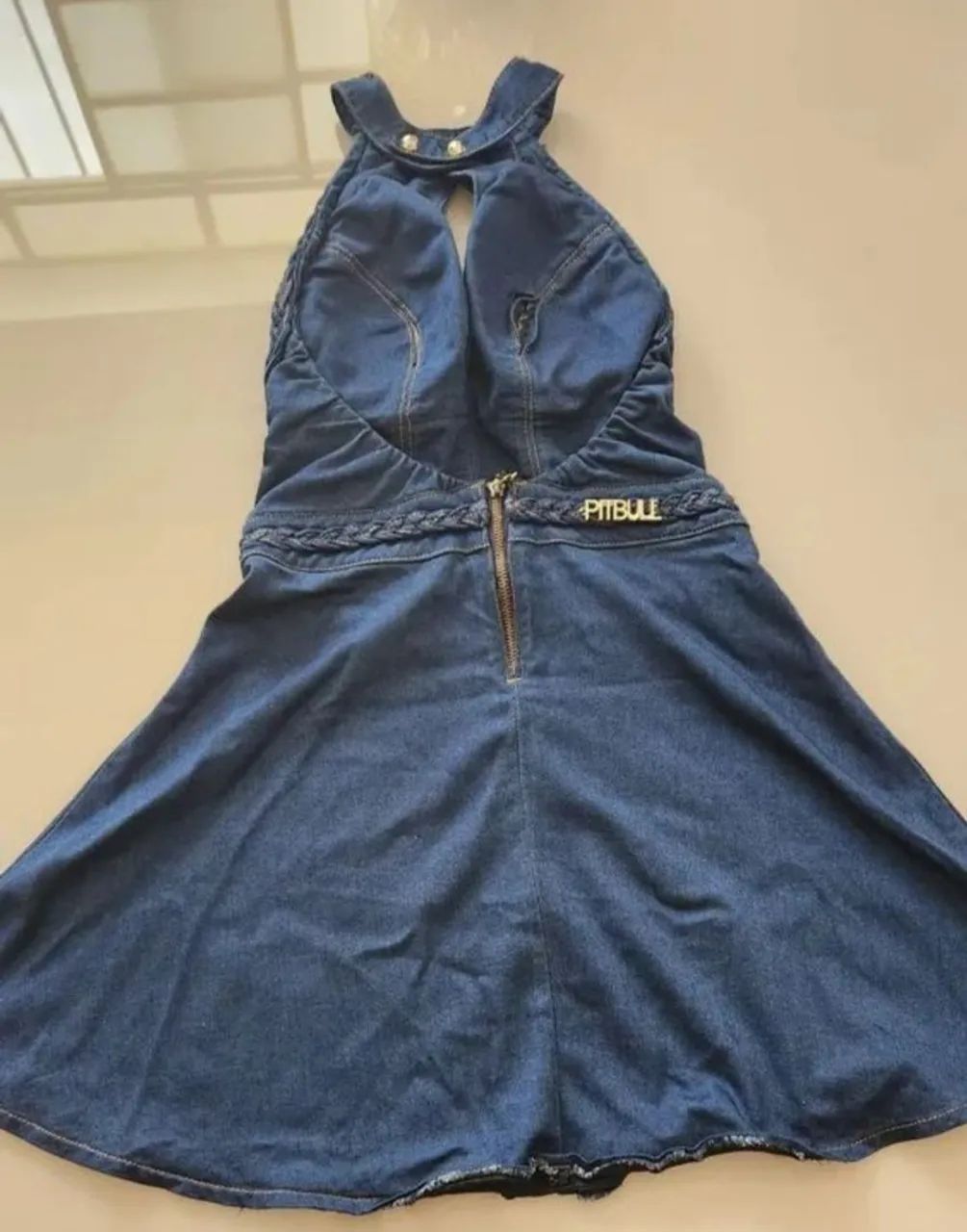 Vestido jeans pitbull original - Foto 4