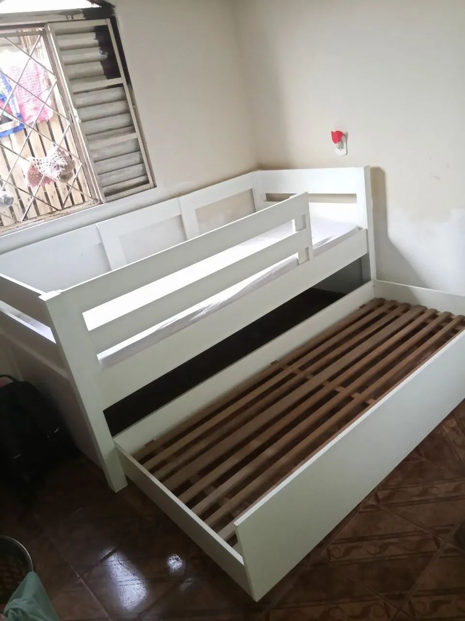Vendo bicama de solteiro em ótimo estado  - Foto 3