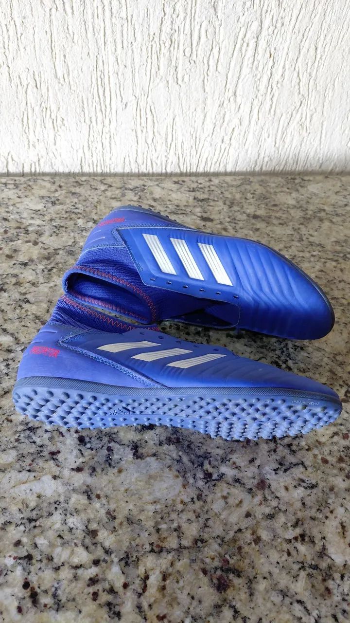 Chuteira Adidas Predator Society Original - sem cadarço - Tamanho 36 - otimo estado - Foto 4
