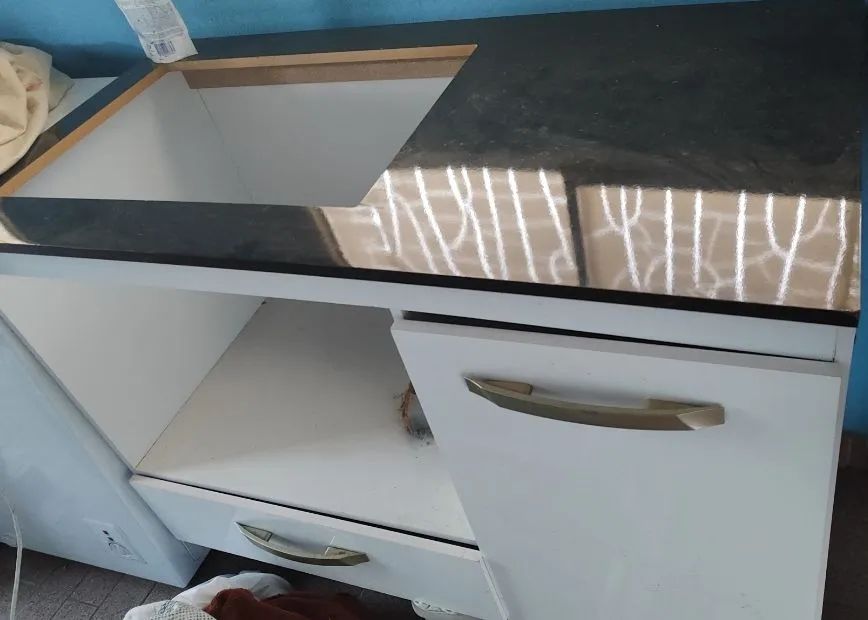 Balcão para Cooktop e forno pra vender rápido 