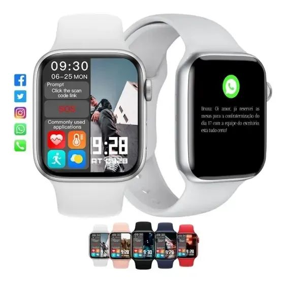 Relógio Smartwatch S8 pro a prova d'gua envio imediato - Foto 2