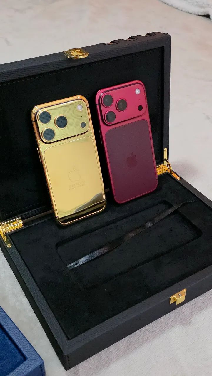IPhone 17 Pro Max Cores Exclusivas / Ouro
