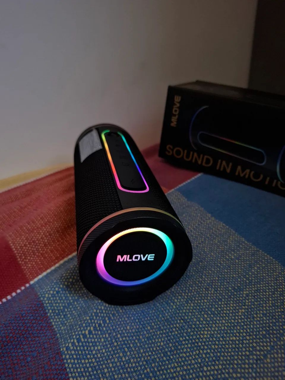 Caixa de som mlove e80 nova! - Foto 3