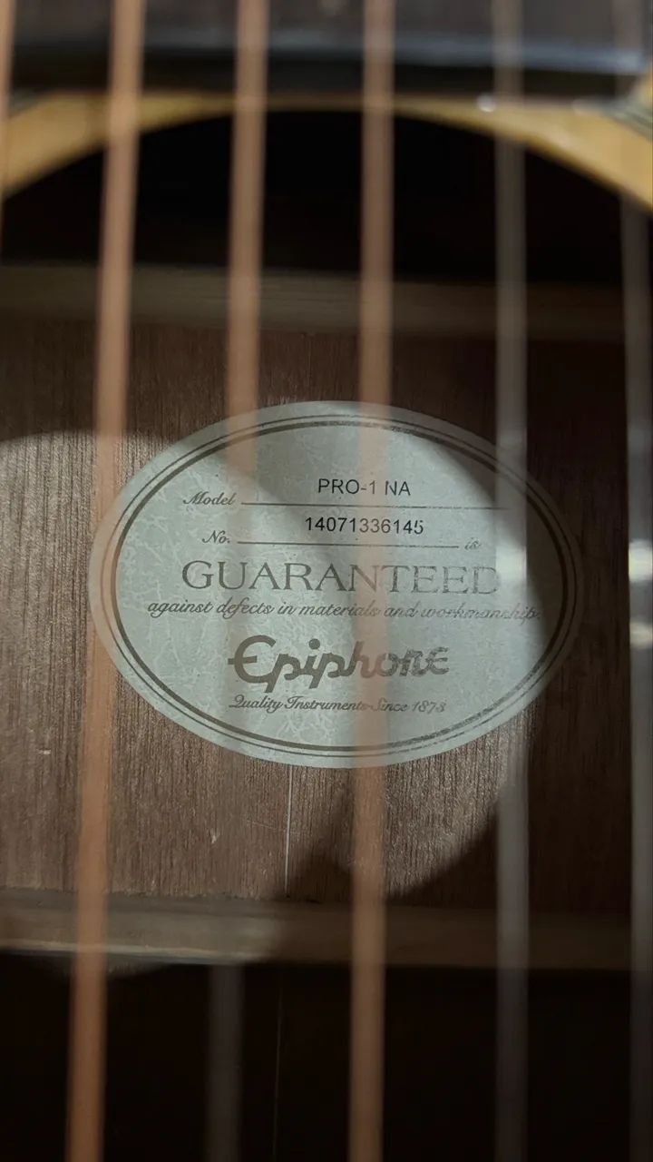 Violão Epiphone Pro-1 - Foto 5