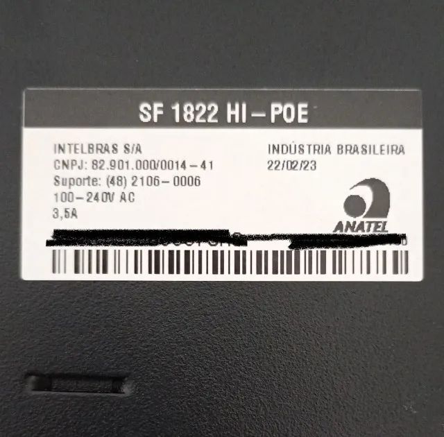 Switch para sistema CFTV - câmeras Intelbras DVR  - Foto 3