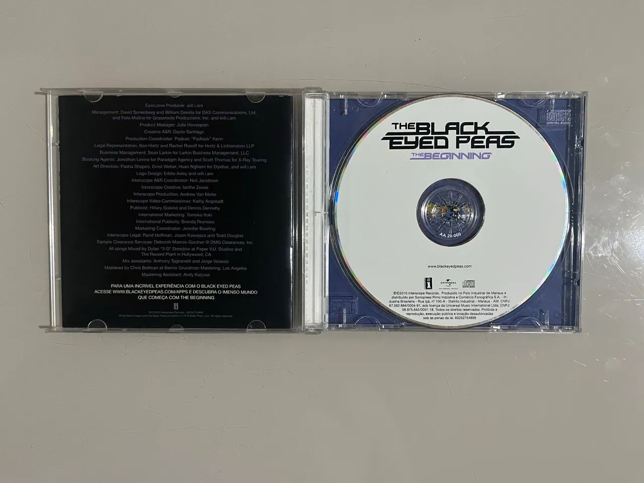 Cd The Beginning - Black Eyed Peas - Foto 2
