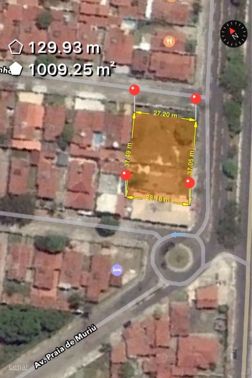 Terreno Comercial de 1000m² em Ponta Negra - Natal - Foto 3