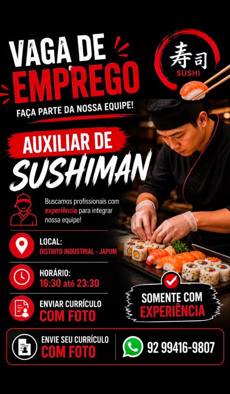 Auxiliar de Sushiman 