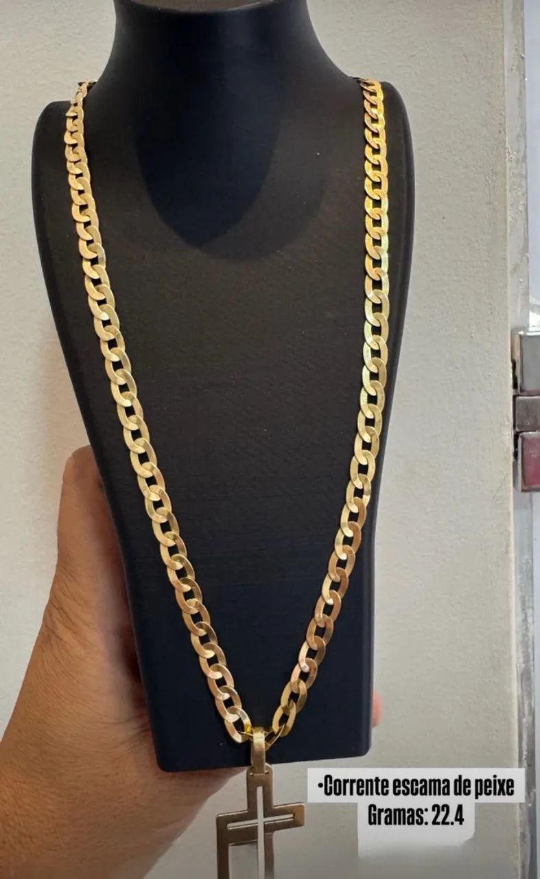 Corrente e Pulseira - ouro 18k