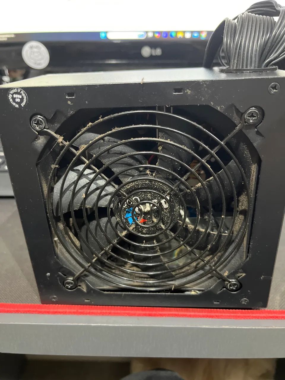Fonte ATX gamer 600w com defeito !  - Foto 2