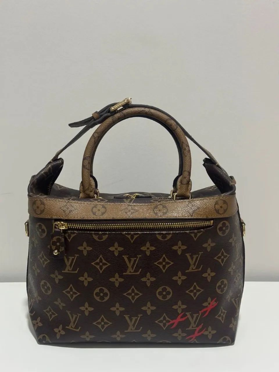 bolsa louis vuitton city cruiser monogram reverse