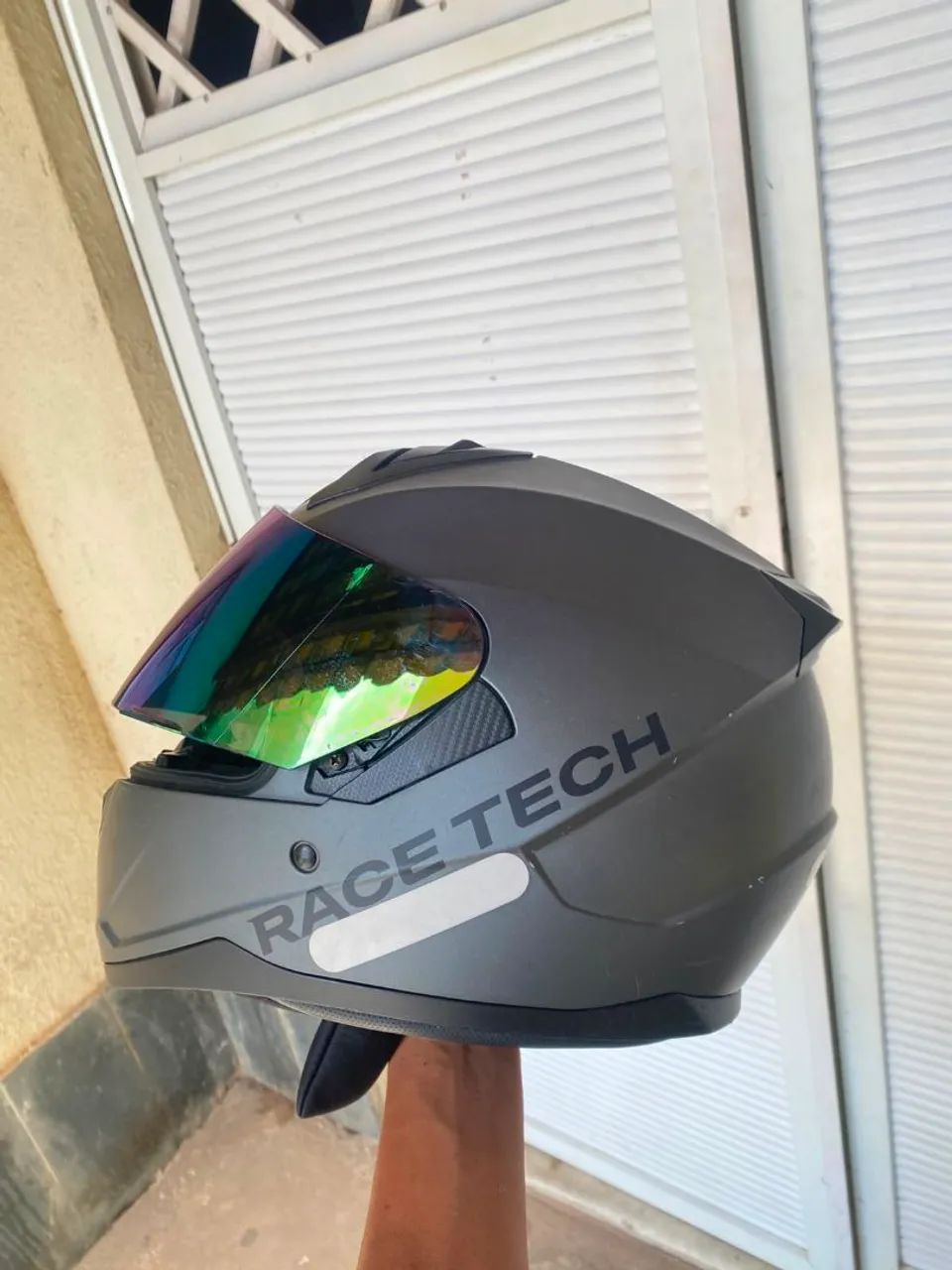 Capacete Race Tech com intercomunicador  - Foto 3