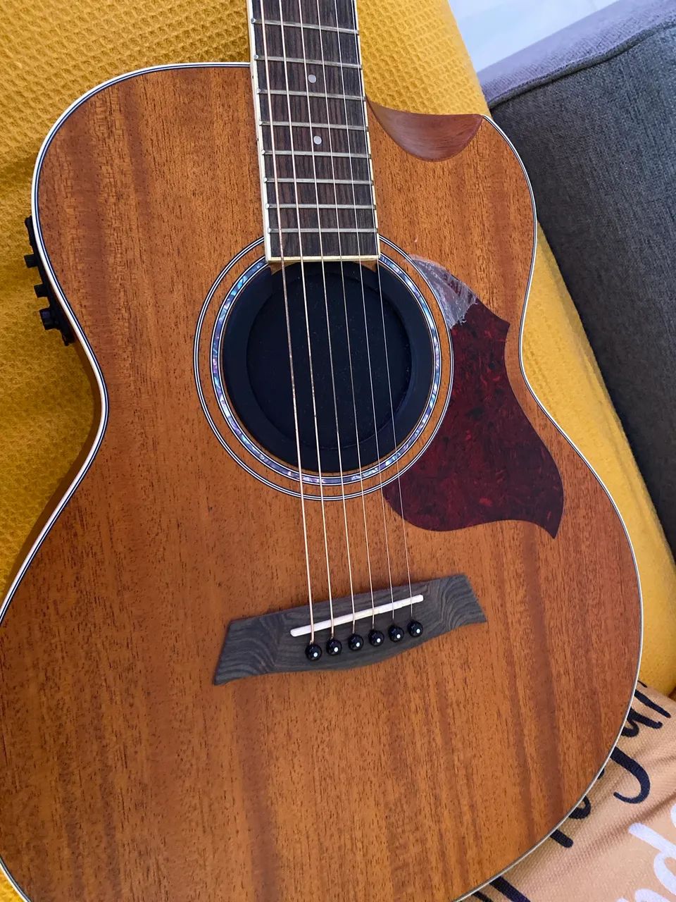 Violão seize aço mini 