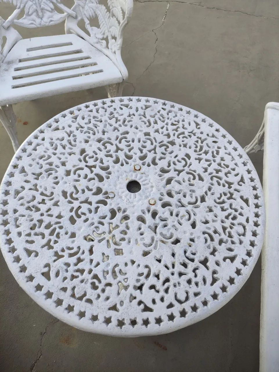Conjunto de mesa e cadeiras para jardim ou área externa - Foto 3