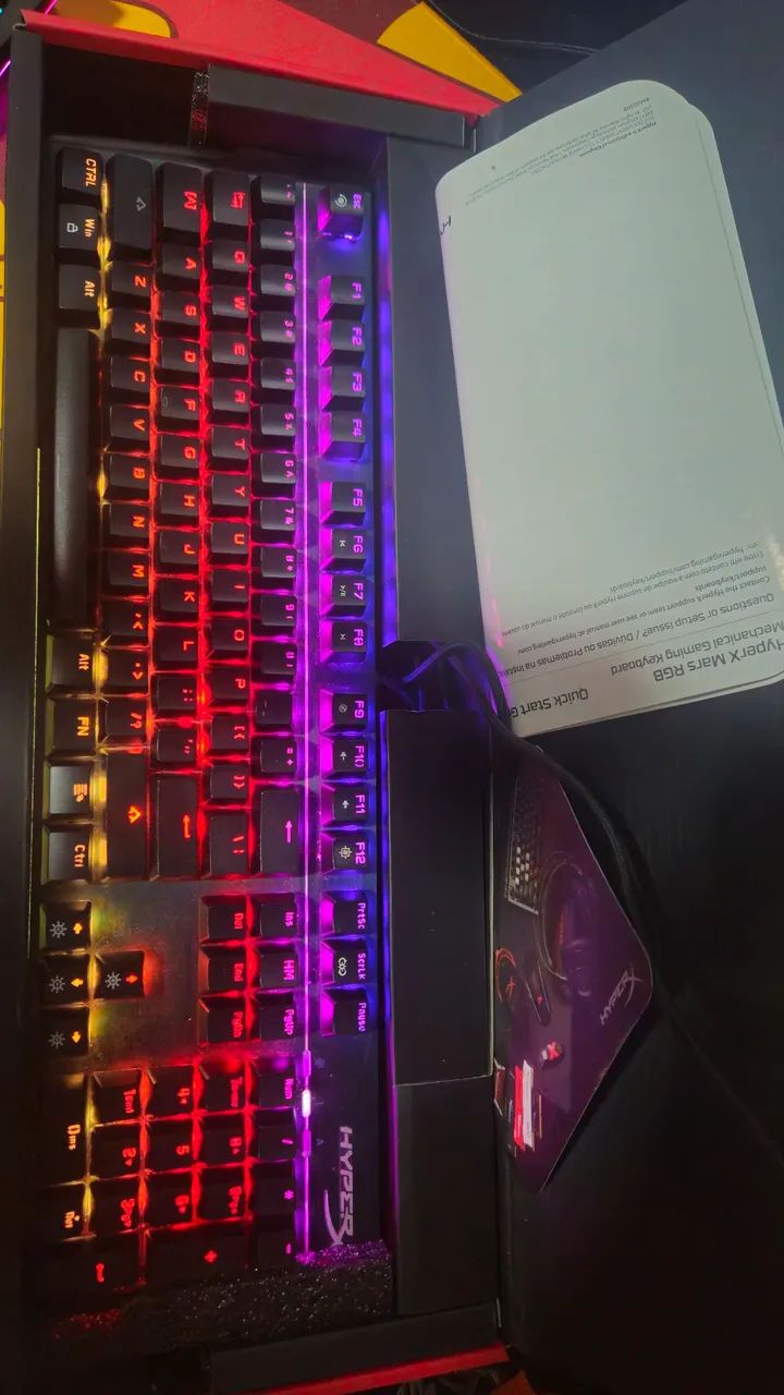 Teclado mecânico hyperx  - Foto 3