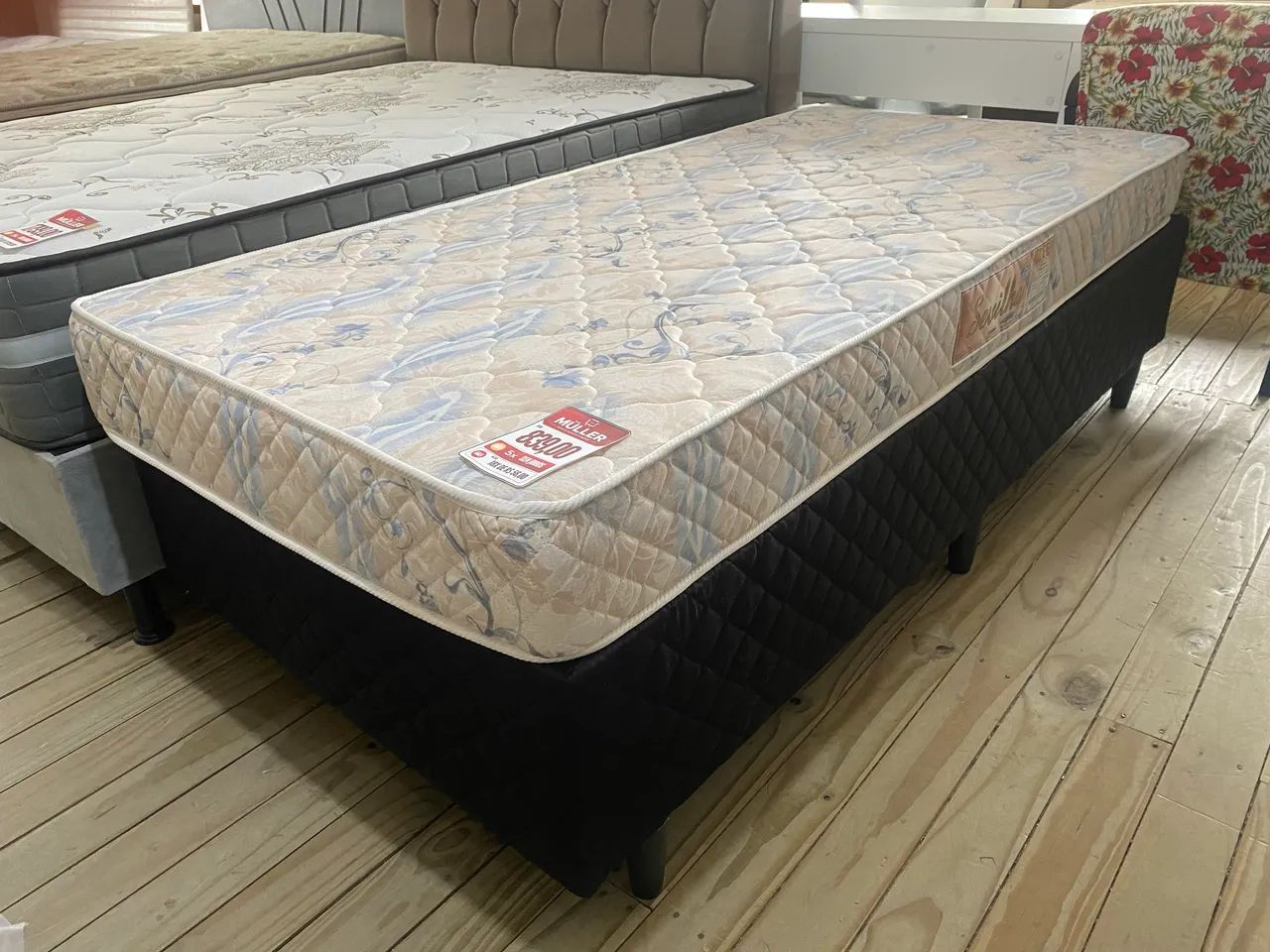 Cama box de solteiro D33 NOVA  - Foto 2