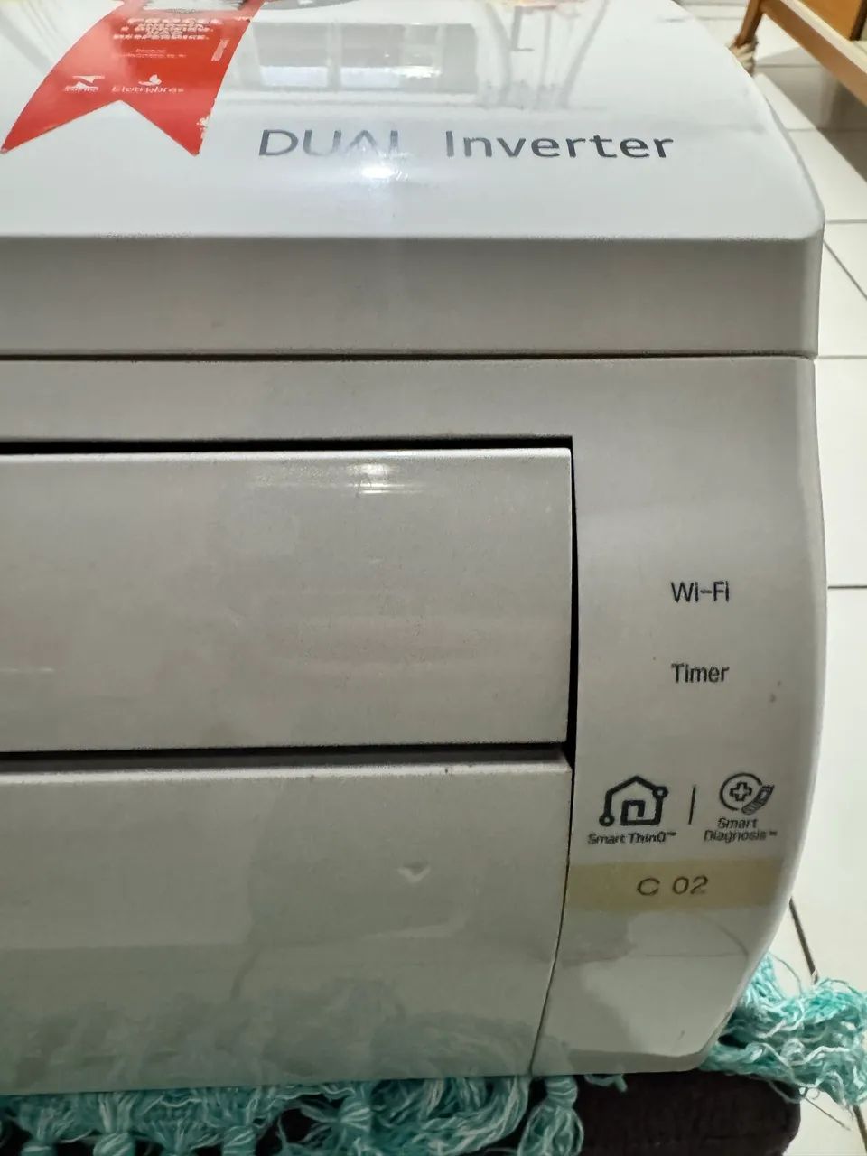 AR CONDICIONADO LG 9000 BTUS - Foto 5
