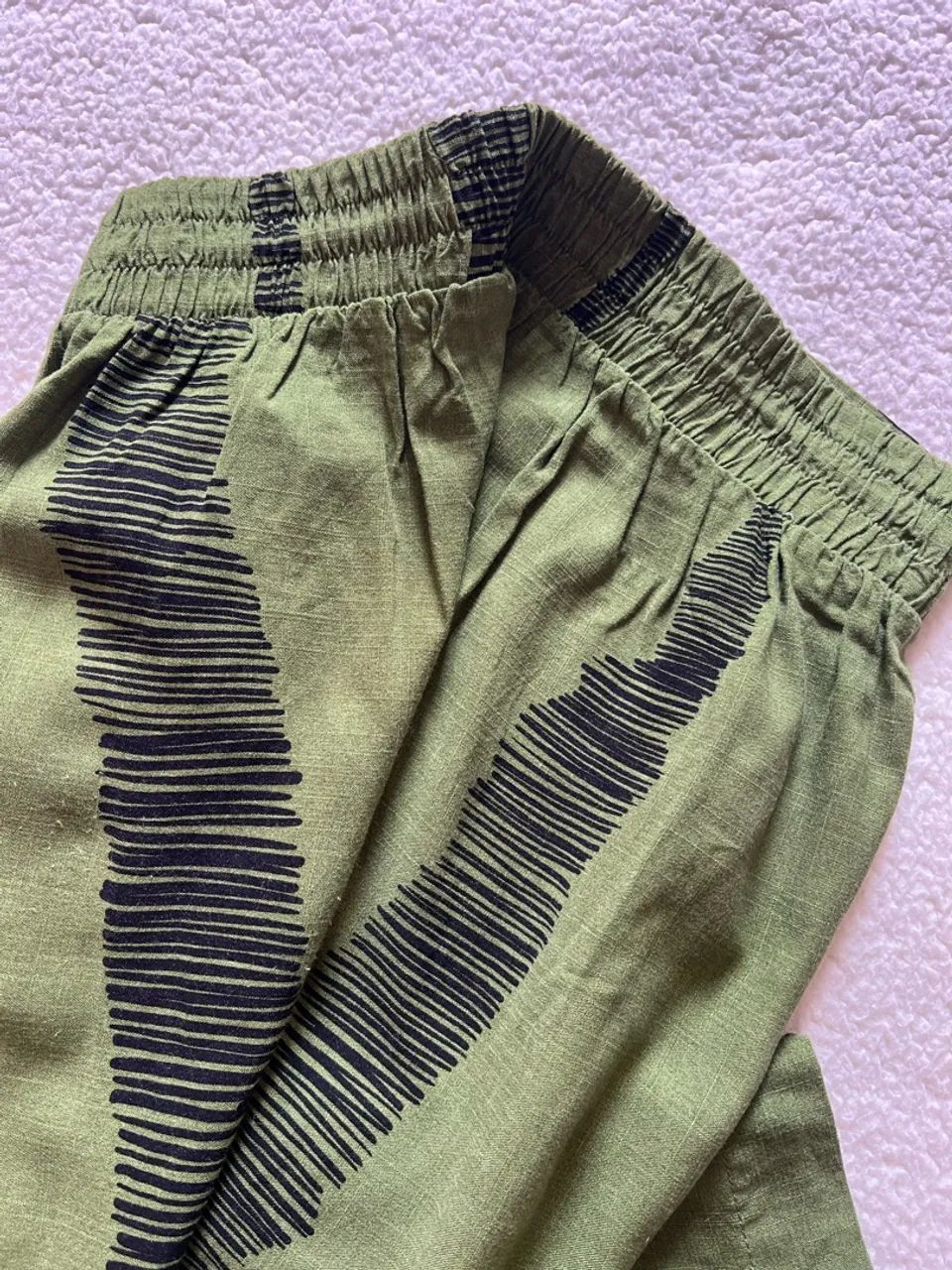 Calça pantalona verde - Foto 3