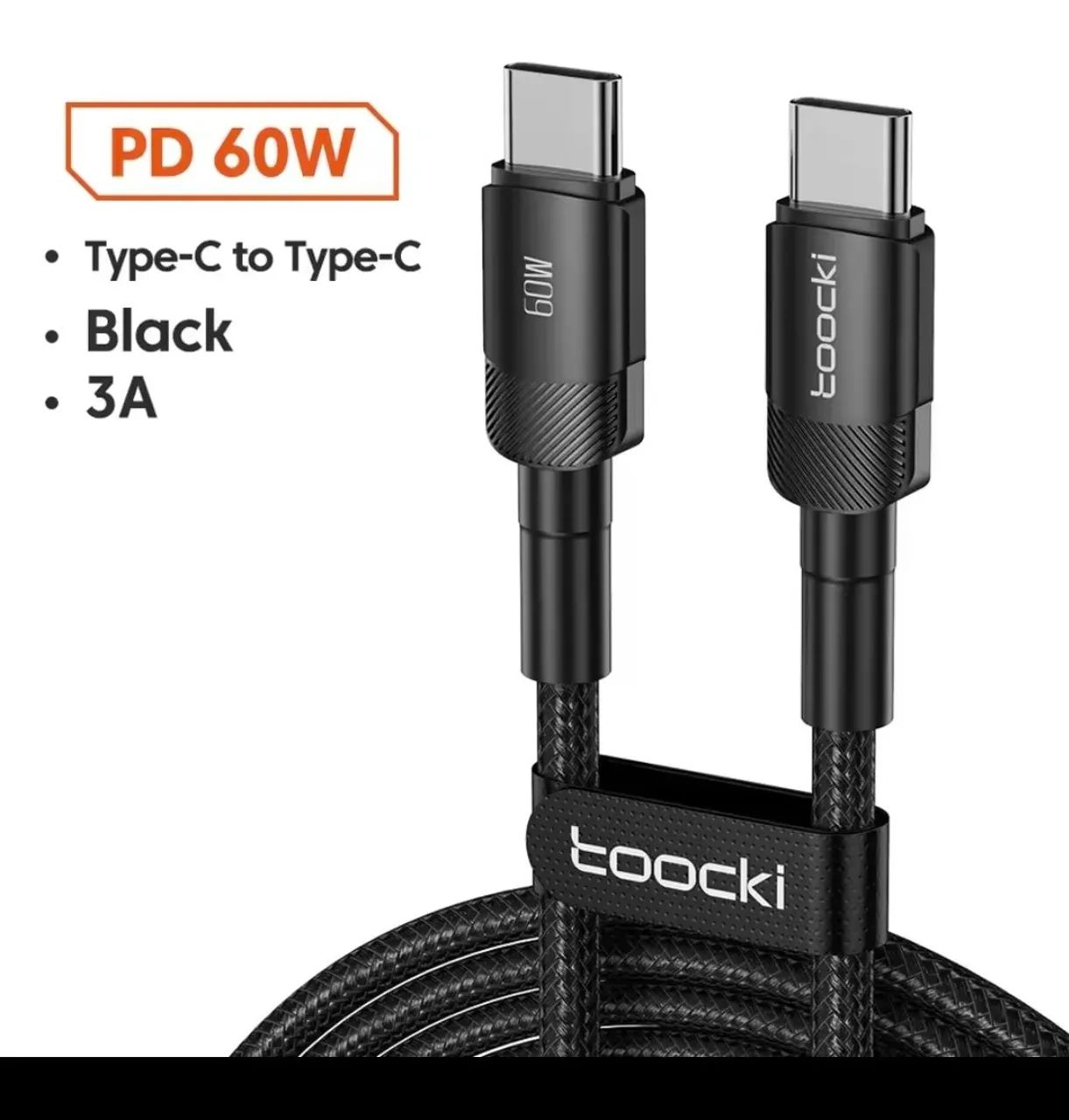 Cabo Usb-c toocki 60w
