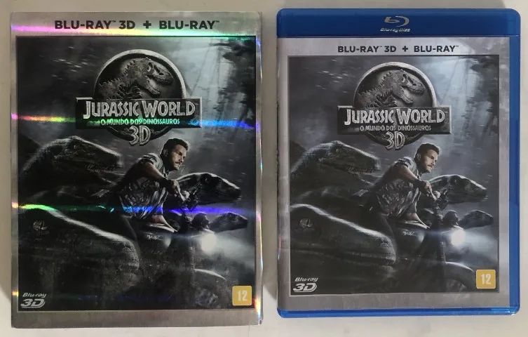 BLU-RAY JURASSIC WORLD - O MUNDO DOS DINOSSAUROS