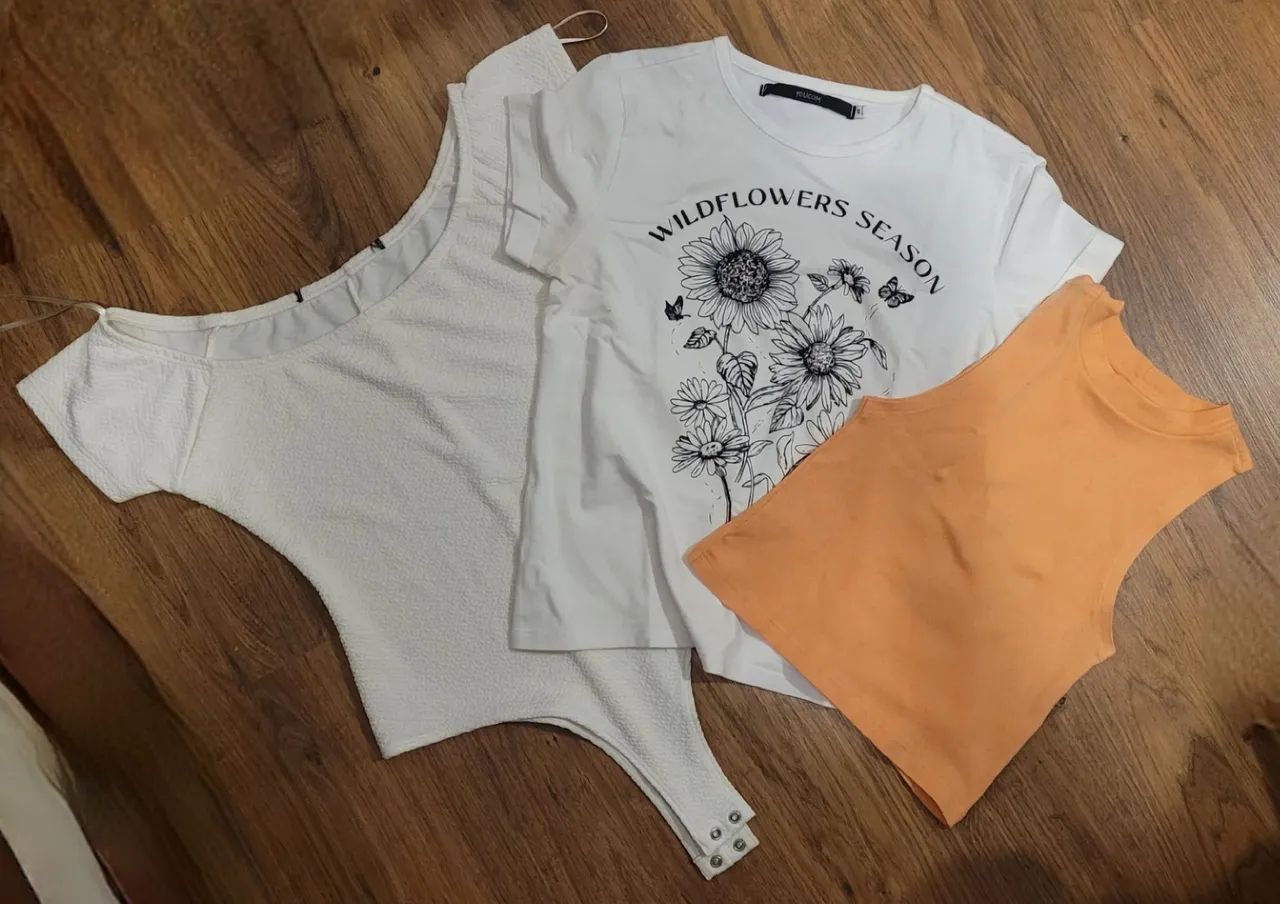 Kit 3 blusas Youcom
