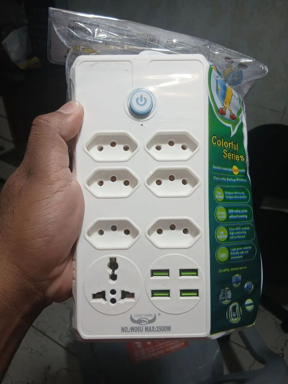 Extens ão De Tomadas Elétricas - Foto 2