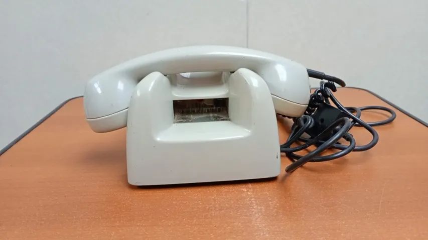 Telefone  BEGE Antigo  de disco clássico da marca Ericsson DV00136 - Foto 4
