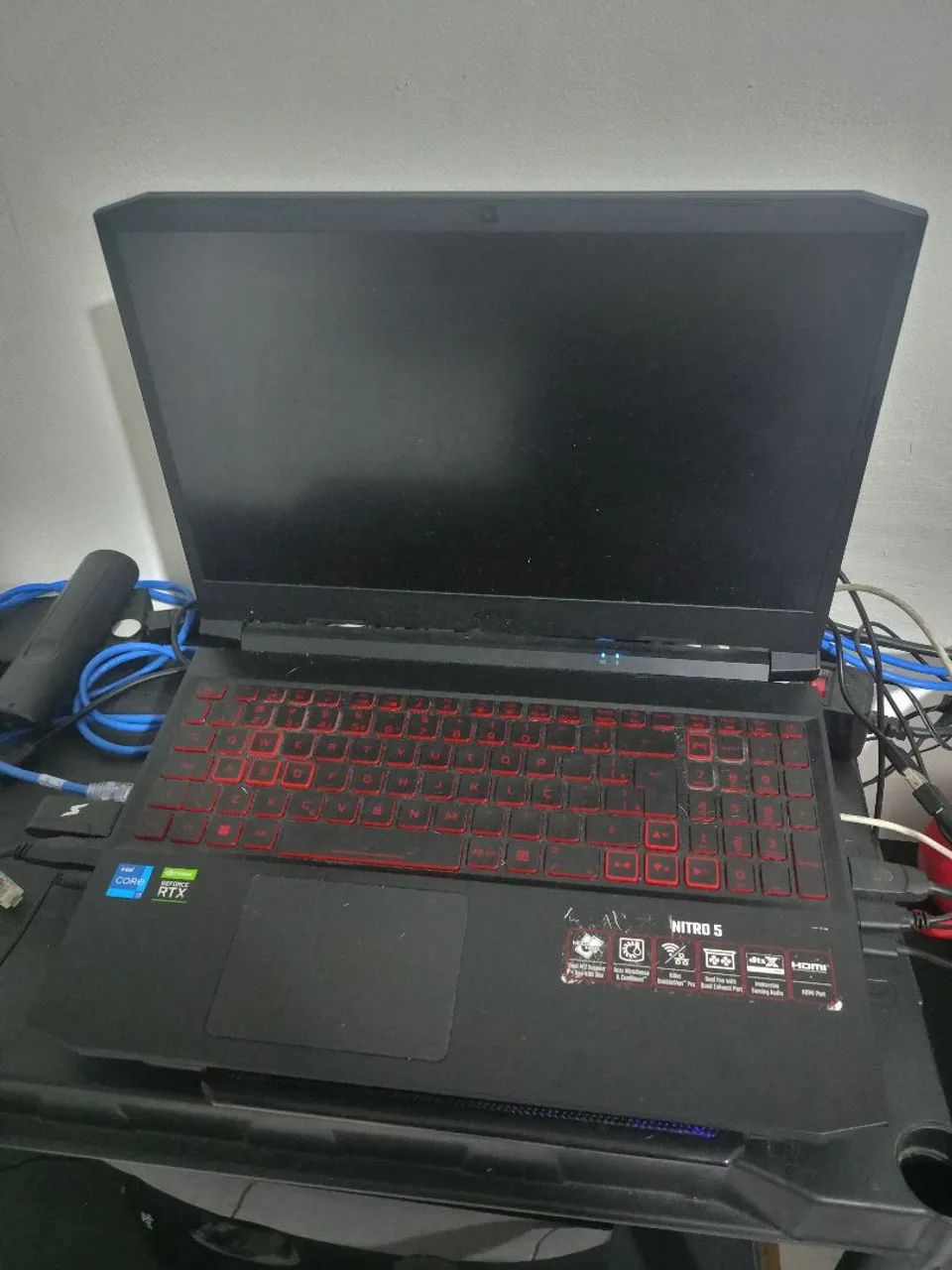 Notebook gamer nitro 5 rodando tudo