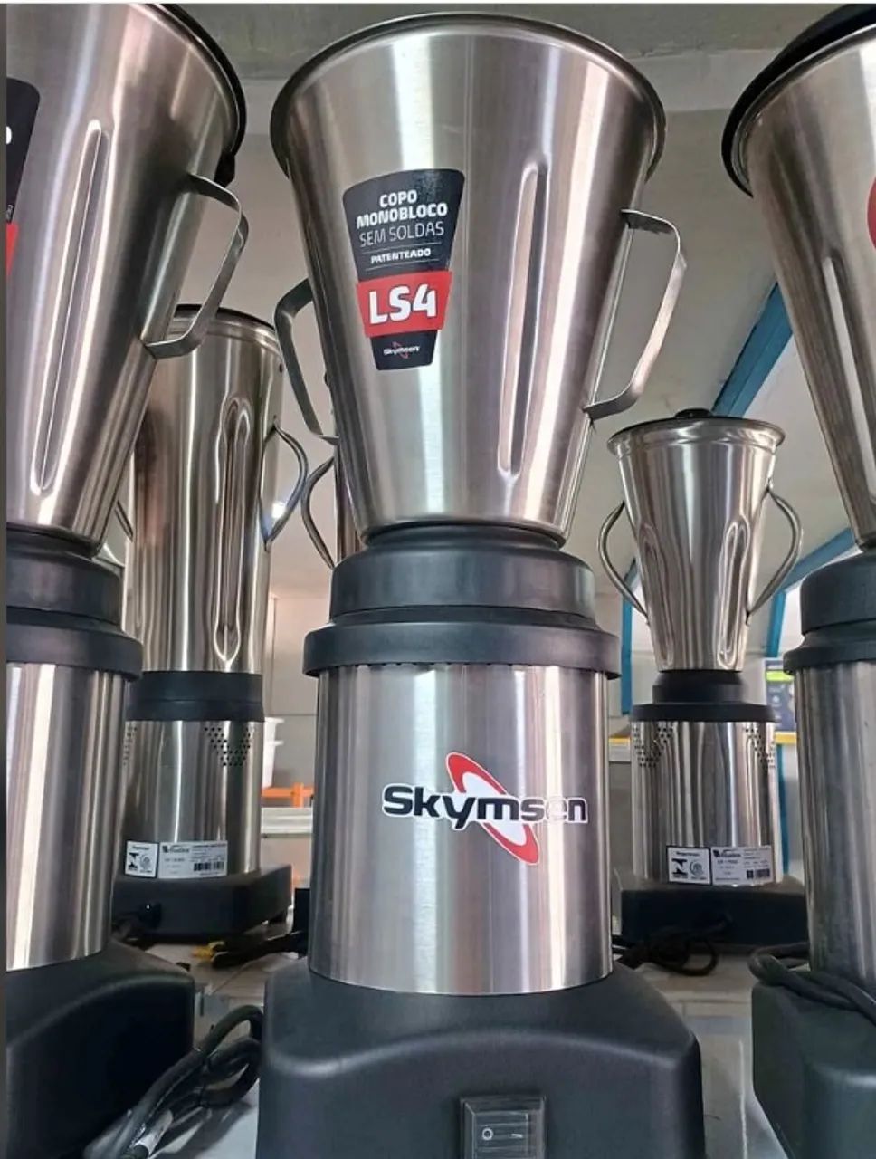 LIQUIDIFICADOR BAIXA ROTAÇÃO SKYMSEN 4L