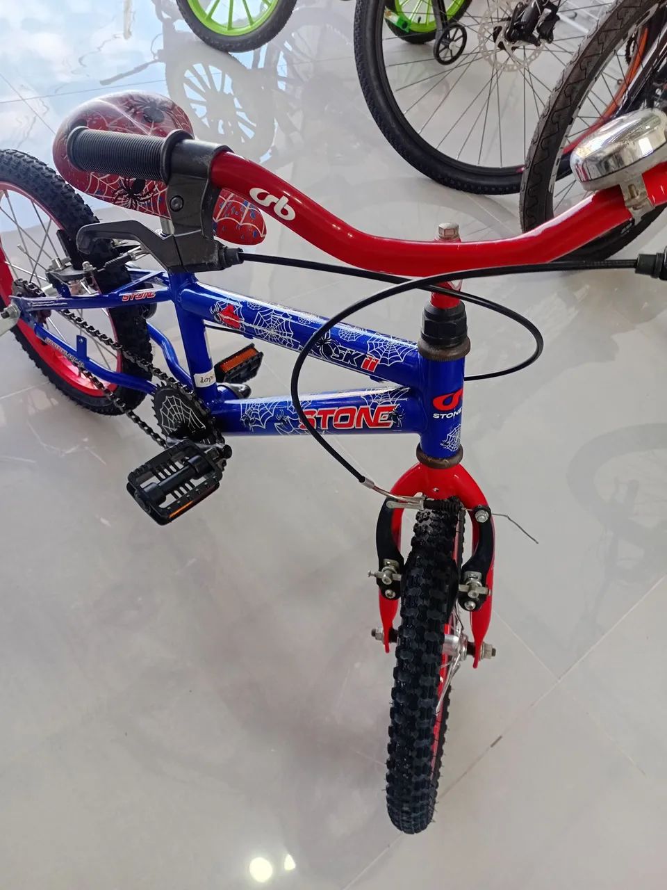 Bicicleta homem aranha aro 16 - Foto 3