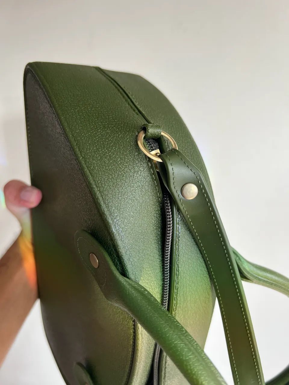 Bolsa Santa lolla verde musgo - Foto 4