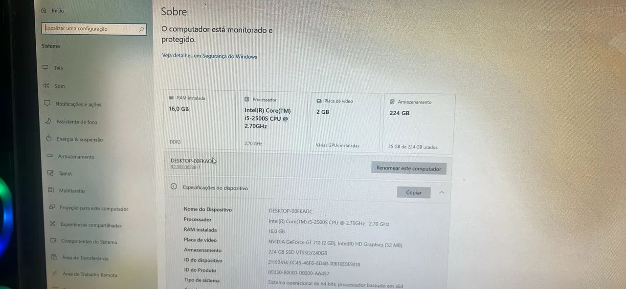 Computador de entrada  - Foto 5