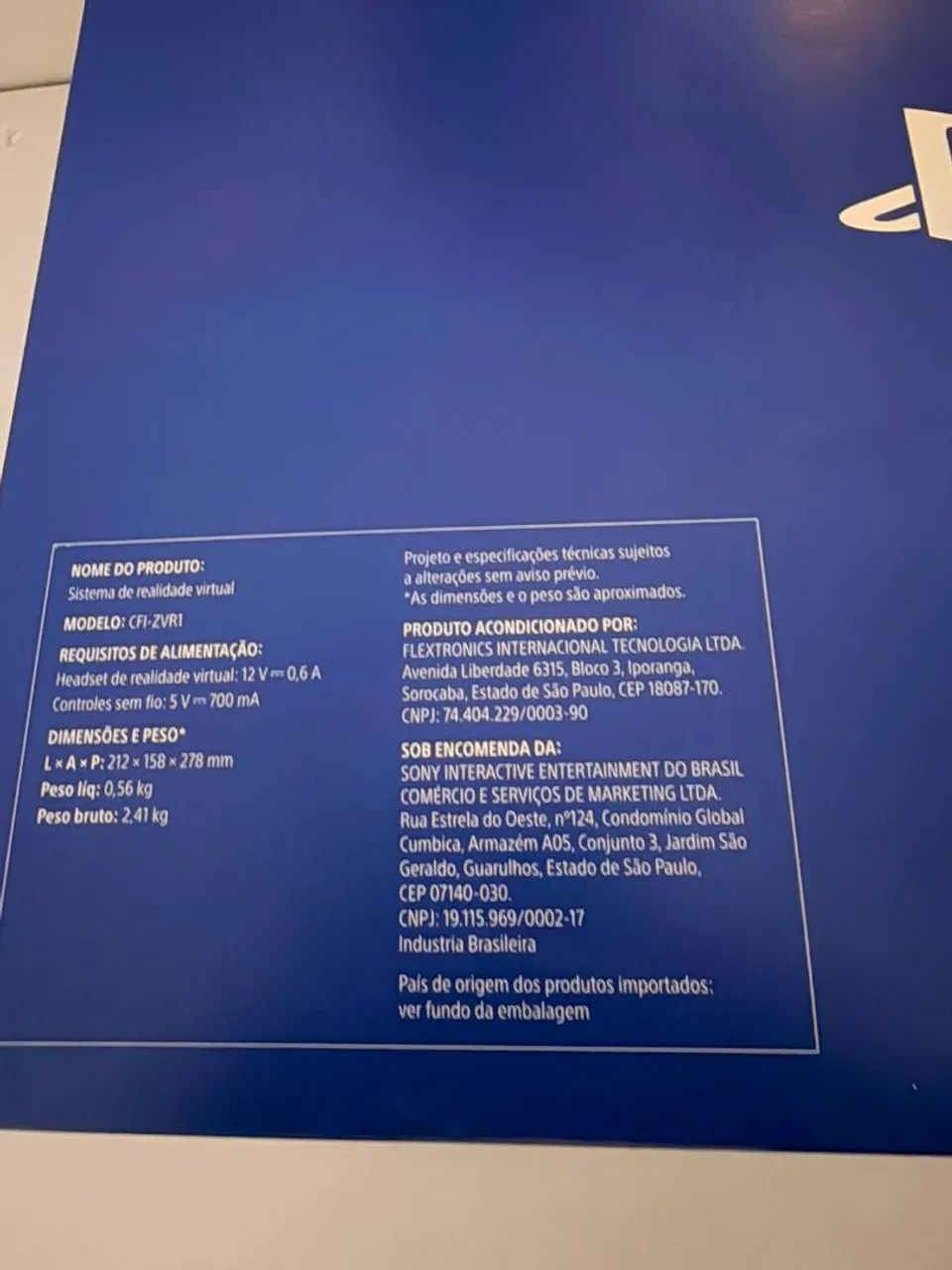 Óculos Ps VR2 lacrado  - Foto 3