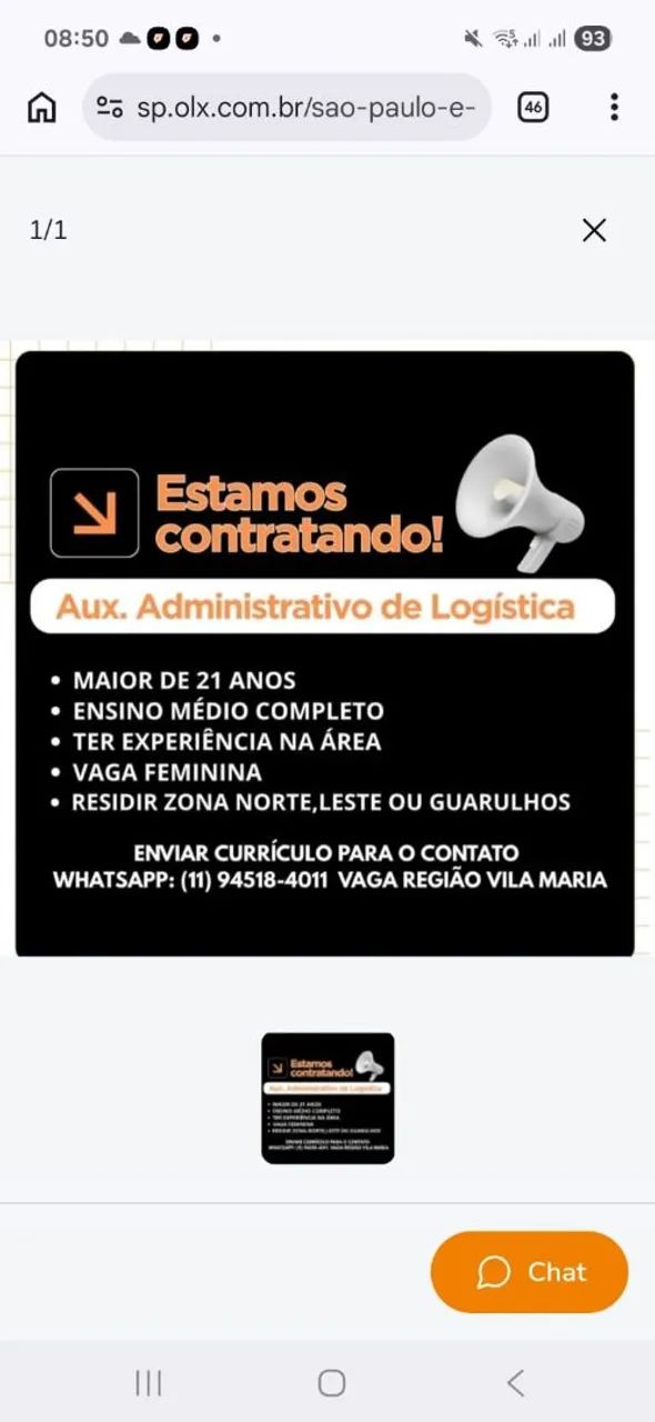 Auxiliar de Logística 
