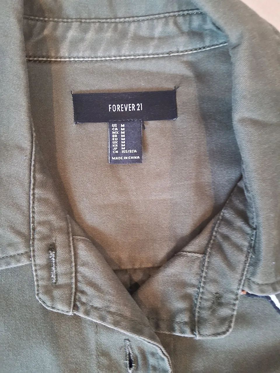 Jaqueta Parca Forever 21 Tam.M - Foto 3