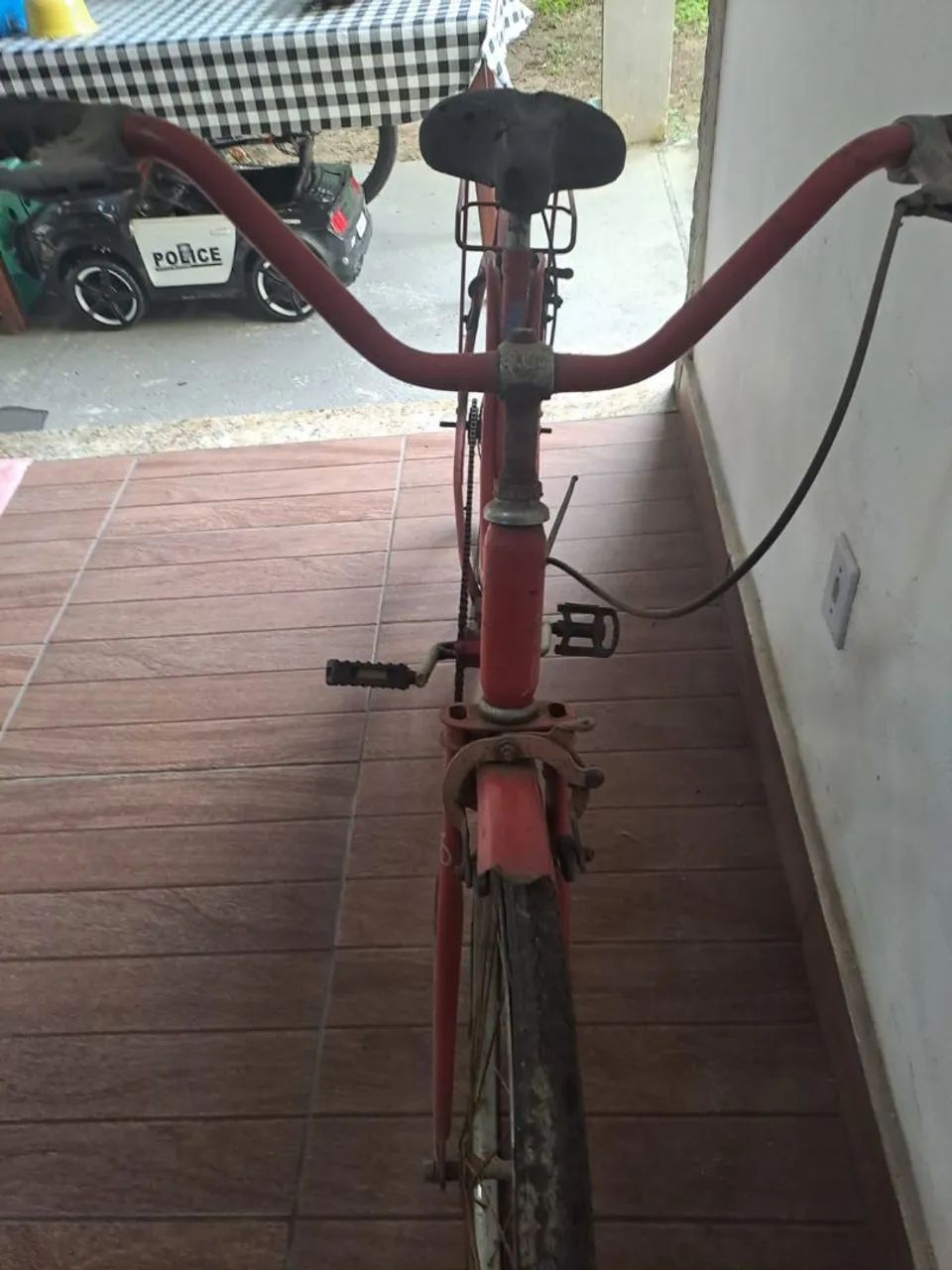 Bicicleta Monark Vintage Vermelha - Foto 2