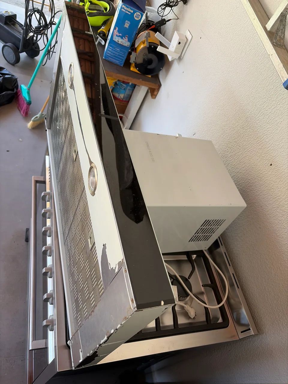 Forno gás/eletrico e depurador eletromec - Foto 4