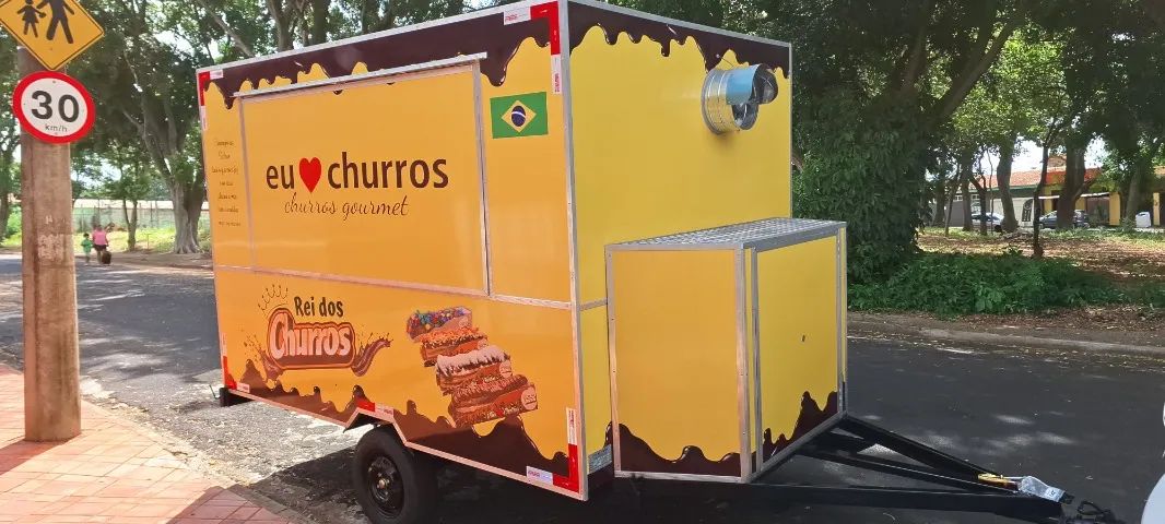 Trailer food churros