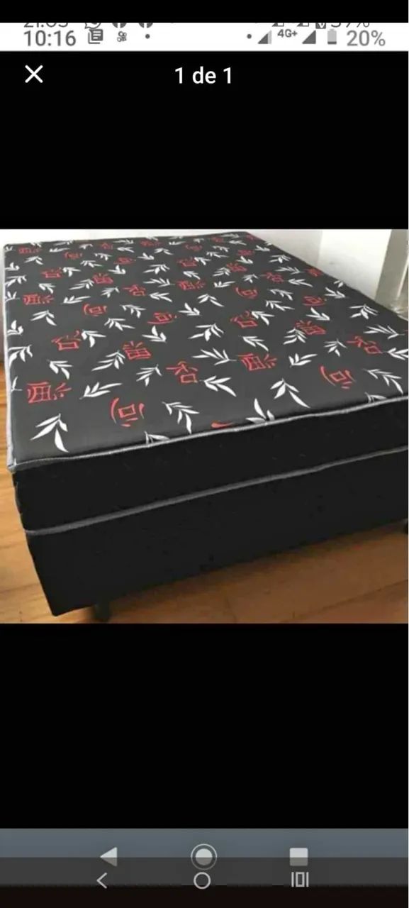 Oferta imperdível de cama de casal nova