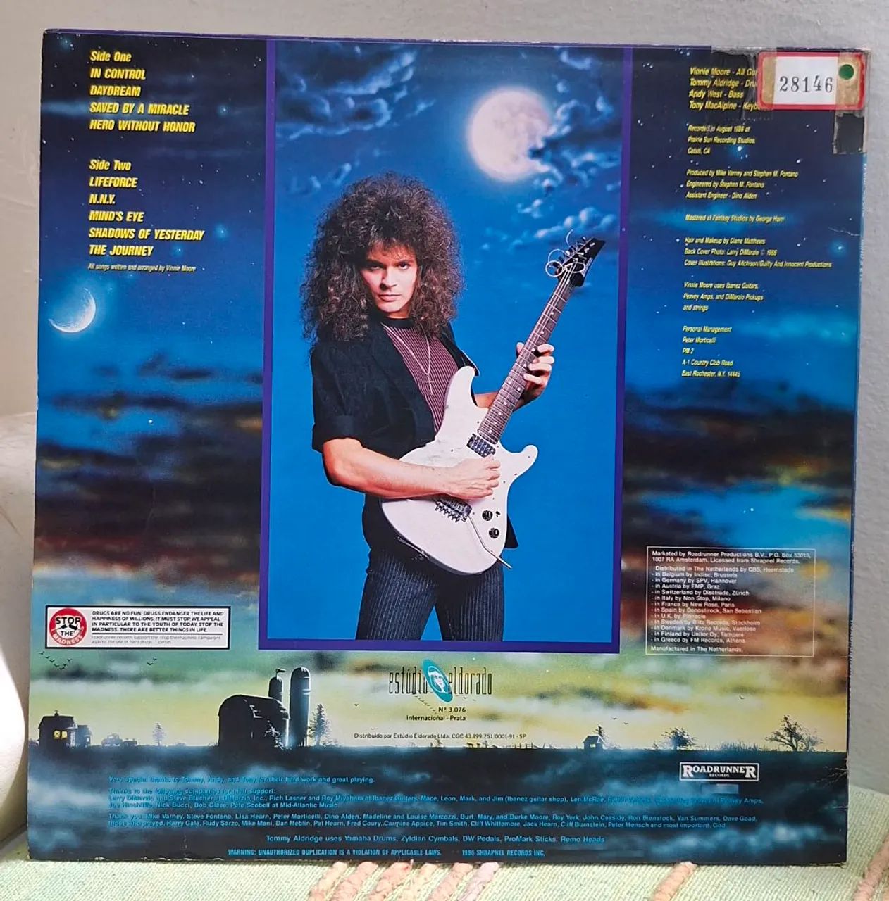 Vinnie Moore Vinil Guitarra - Foto 2
